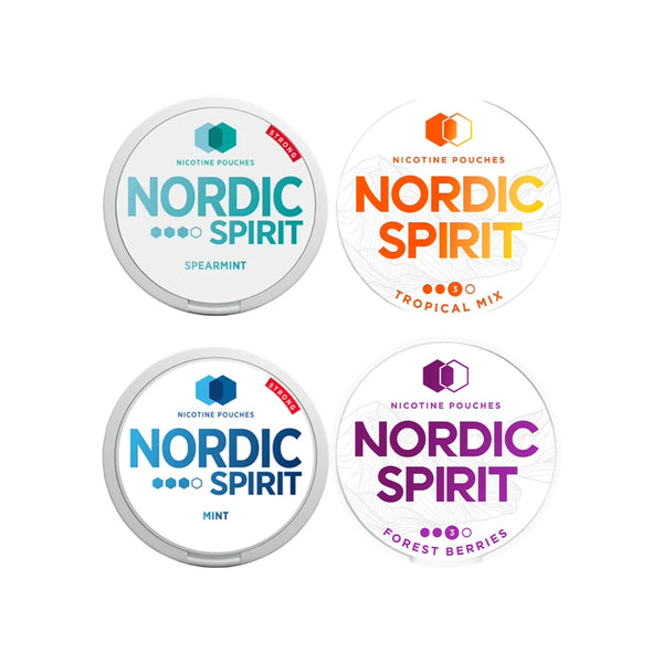 Nordic Spirit 9mg Nicotine Pouches | 20 Pouches