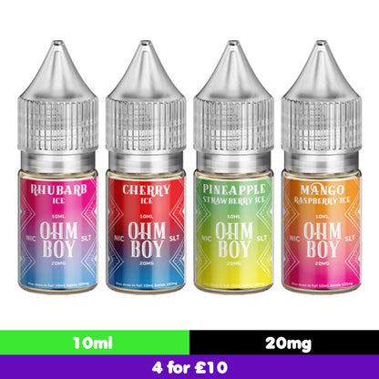 Ohm Boy SLT 10ml 20mg Nic Salt (50VG/50PG)