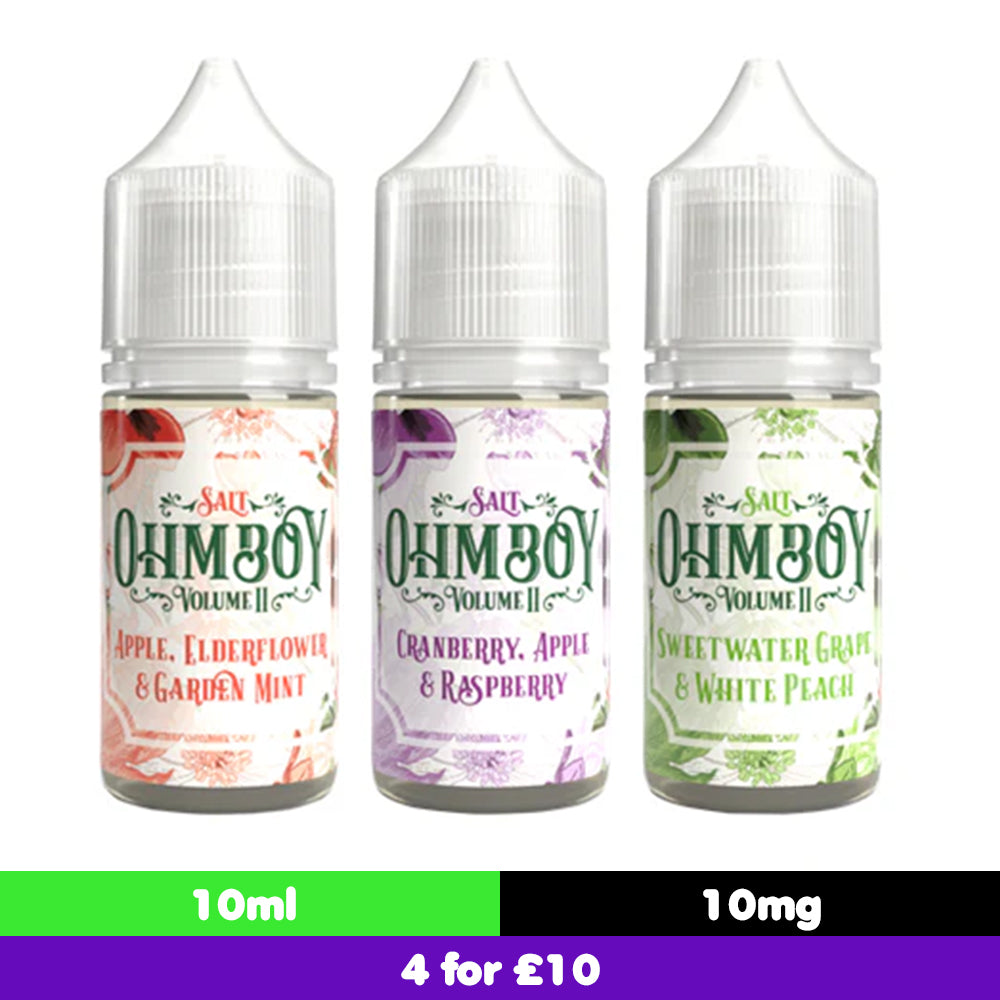 Ohm Boy Volume II 10ml 10mg Nic Salt (50VG/50PG)