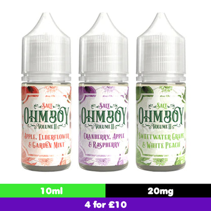 Ohm Boy Volume II 10ml 20mg Nic Salt (50VG/50PG)