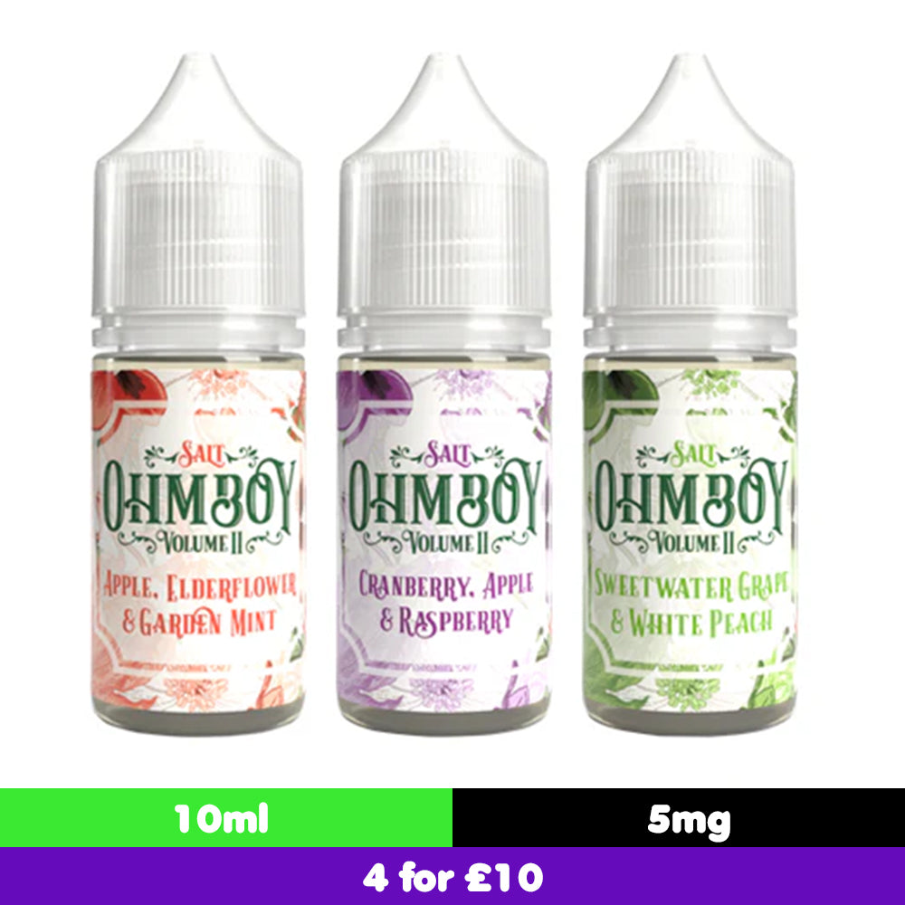 Ohm Boy Volume II 10ml 5mg Nic Salt (50VG/50PG)