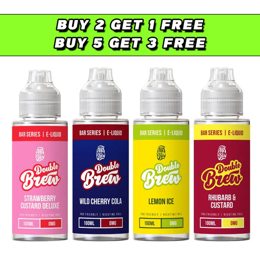 Ohm Brew Bar Series Double Brew 0mg 100ml (55VG/45PG)
