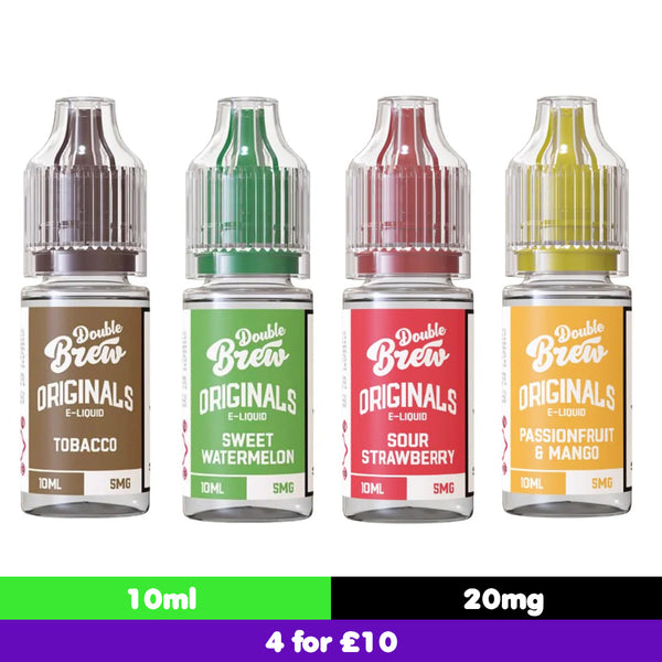 Ohm Brew Double Brew Originals 20mg Nic Salt E-Liquid