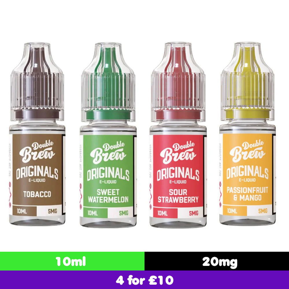 Ohm Brew Double Brew Originals 20mg Nic Salt E-Liquid