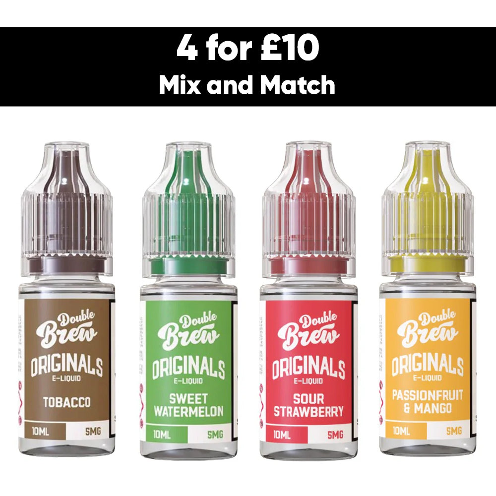 Ohm Brew Double Brew Originals Nic Salt E-Liquid 5mg 10mg 20mg