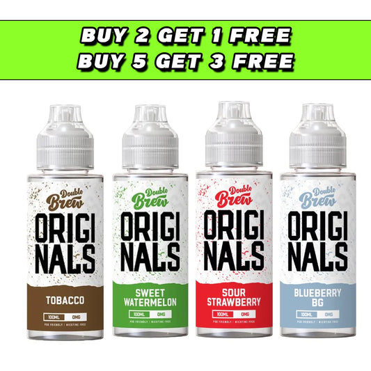 Ohm Brew Originals XL Double Brew 0mg 100ml (50VG/50PG)