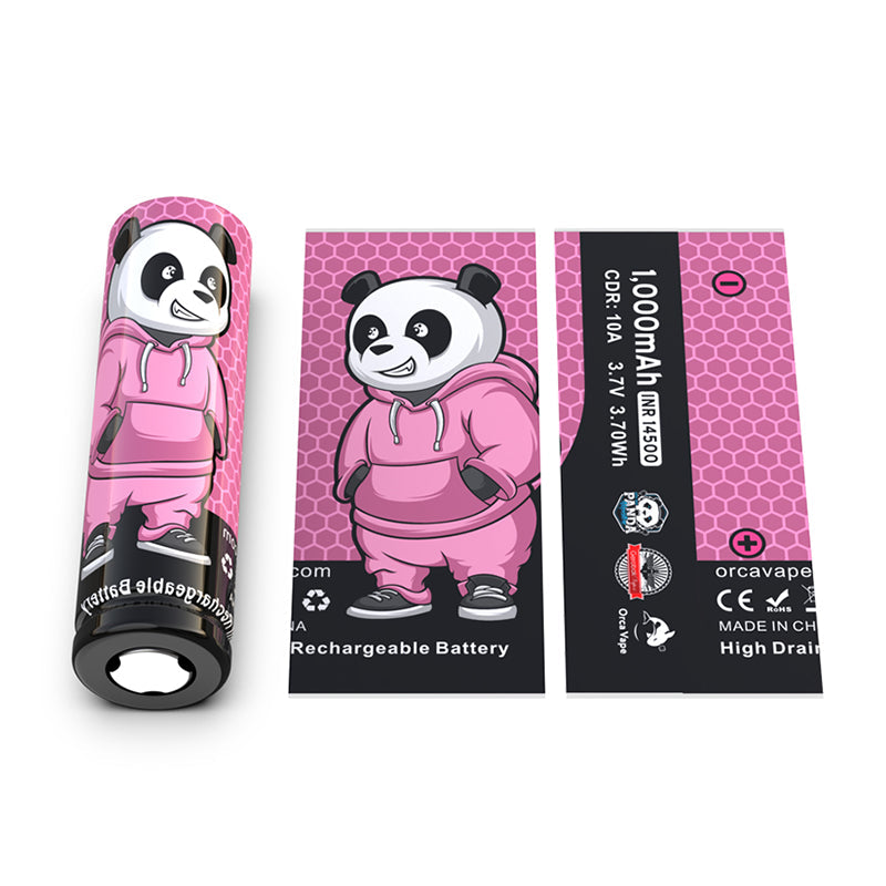 Gerobak × Orca Vape 3-in-1 14500 battery wraps – assorted design