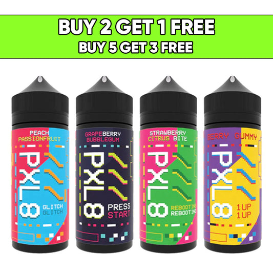 PXL8 100ml Shortfill 0mg (70VG/30PG)