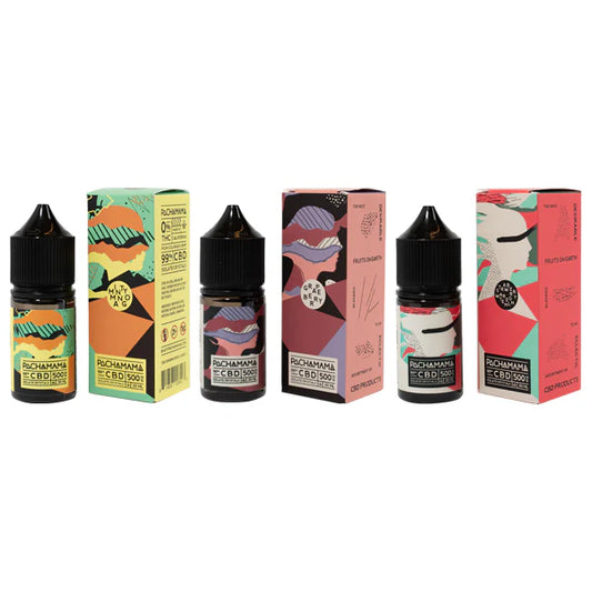 Pachamama 500mg CBD E Liquid 30ml (70PG/30VG)