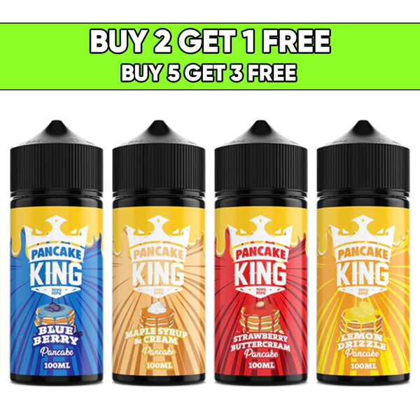 Pancake King 100ml Shortfill 0mg (70VG/30PG)