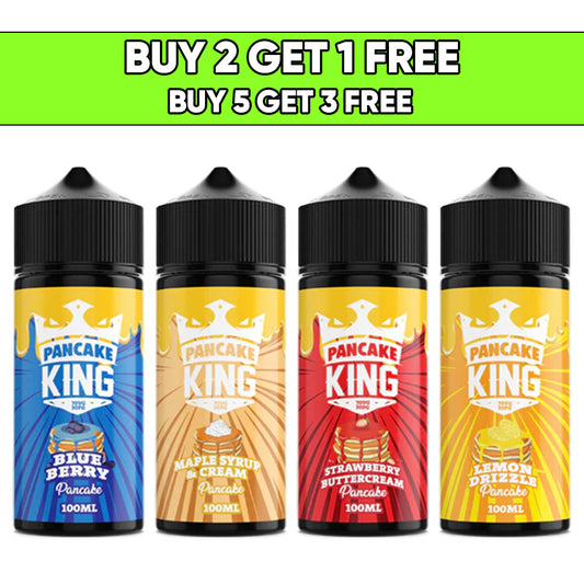 Pancake King 100ml Shortfill 0mg (70VG/30PG)