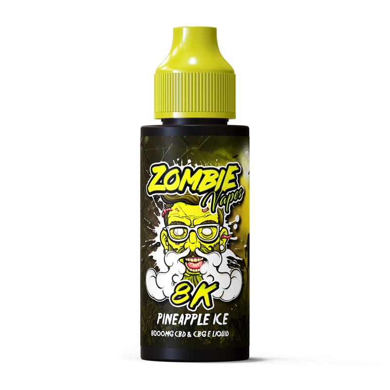 8k Zombie Vapes CBD & CBG E-Liquid 120ml (50VG/50PG)