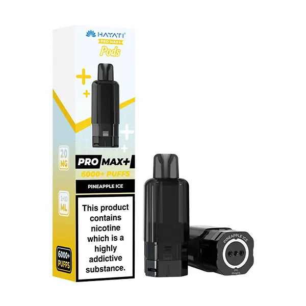 Hayati Pro Max Plus 6K Prefilled Pods | 20mg