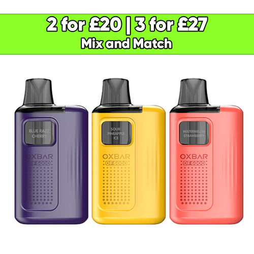 OXVA OxBar OF 6000 20mg Replaceable Pod Vape Kit 6000 Puffs