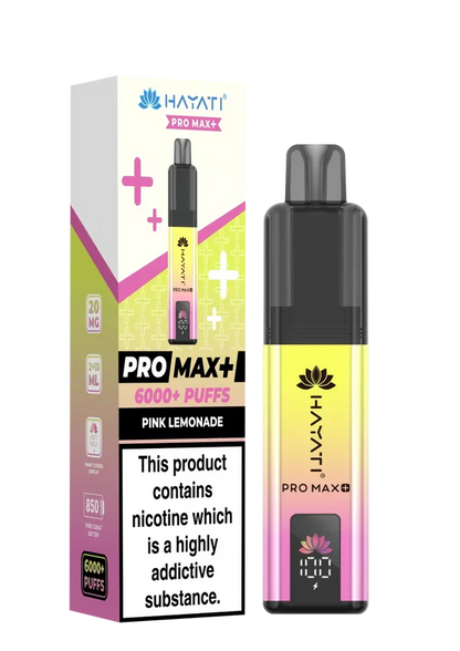 Hayati Pro Max Plus 6K 20mg Prefilled Pod Kit