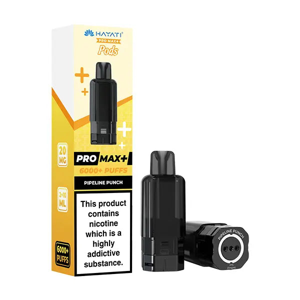 Hayati Pro Max Plus 6K Prefilled Pods | 20mg