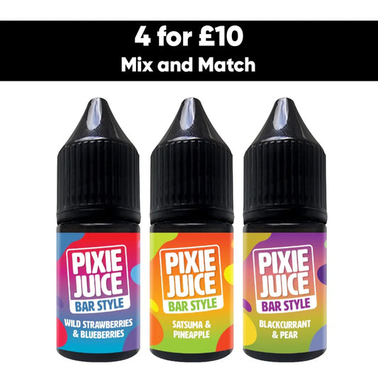 Pixie Juice Bar Style  Nic Salt 10ml