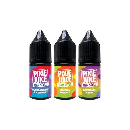 Pixie Juice Bar Style 10mg Nic Salt 10ml (50VG/50PG)