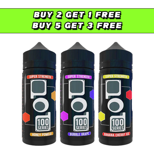 Pod 100 Series 100ml Shortfill 0mg (50VG/50PG)