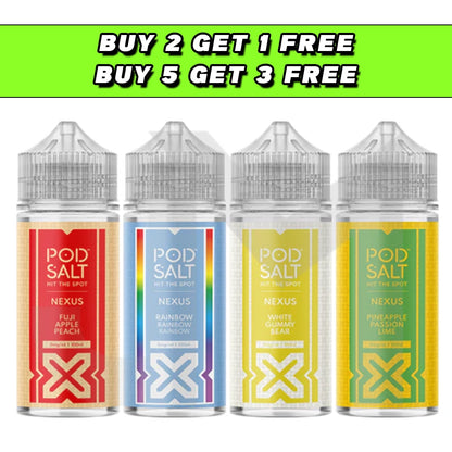 Pod Salt Nexus 100ml Shortfill 0mg (70VG/30PG)