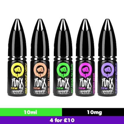 Riot Squad Punx 10ml 10mg Nic Salt (50VG/50PG)