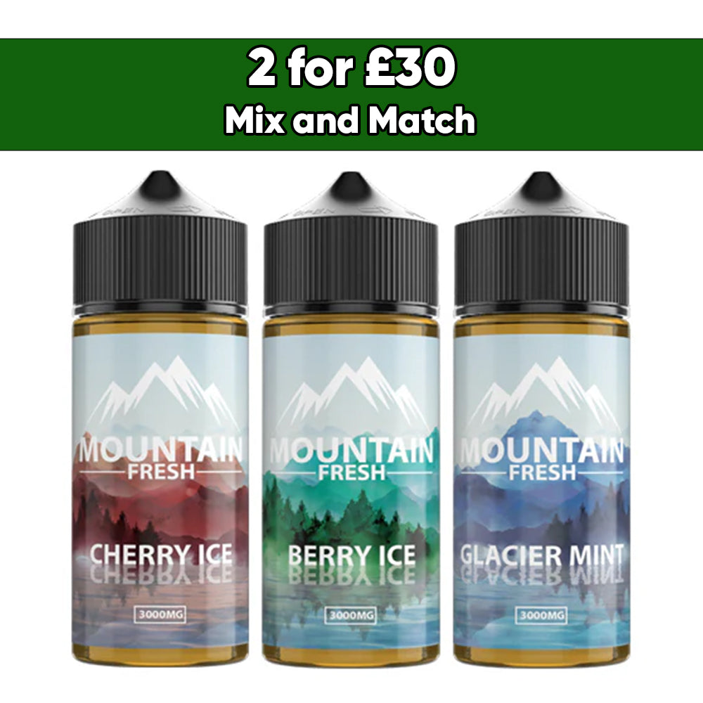Mountain Fresh 3000mg CBD E-liquid 120ml (50VG/50PG)