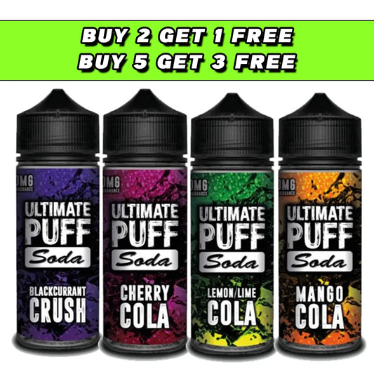 Ultimate Puff Soda 0mg 100ml Shortfill (70VG/30PG)