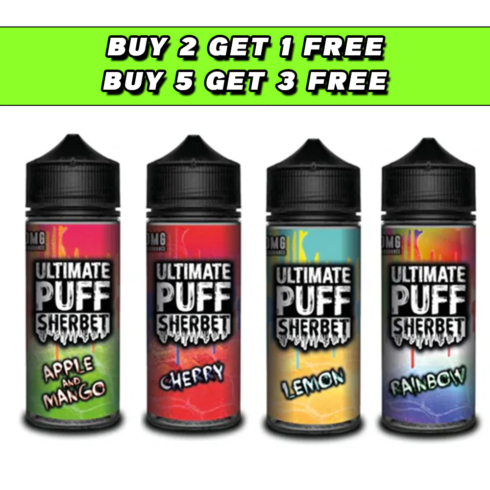 Ultimate Puff Sherbet 0mg 100ml Shortfill (70VG/30PG)