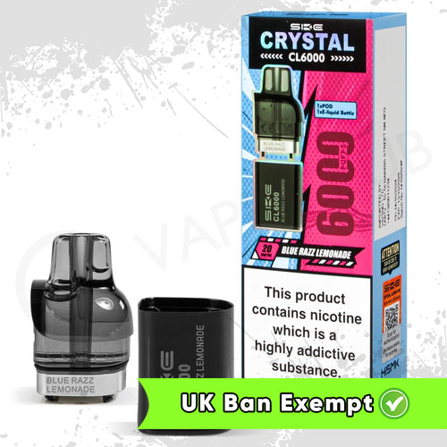 Blue Razz Lemonade - Prefilled Pods SKE CL6000