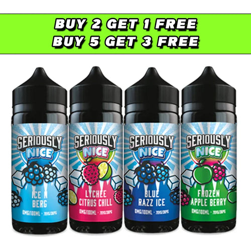Doozy Vape Seriously Nice 100ml Shortfill 0mg (70VG/30PG)