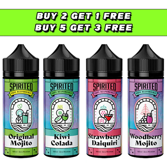 Fantasi Spirited 100ml 0mg Shortfill (70VG/30PG)