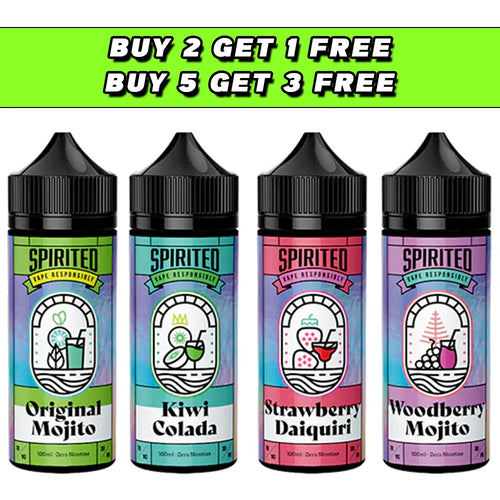 Fantasi Spirited 100ml 0mg Shortfill (70VG/30PG)