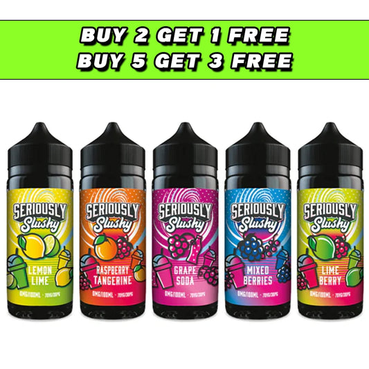 Doozy Vape Seriously Slushy 100ml Shortfill 0mg (70VG/30PG)
