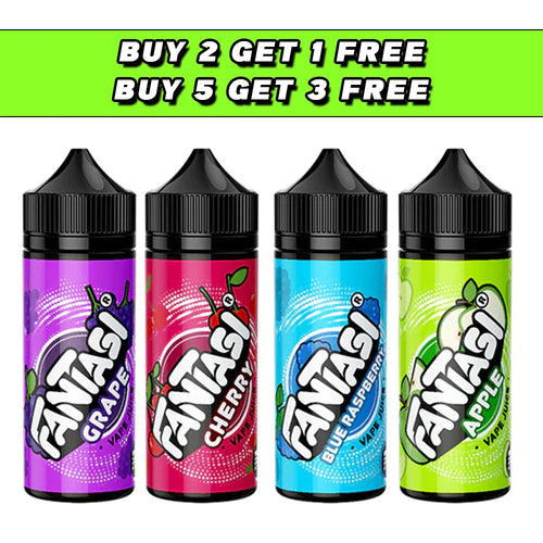 Fantasi 100ml 0mg Shortfill E-Liquid