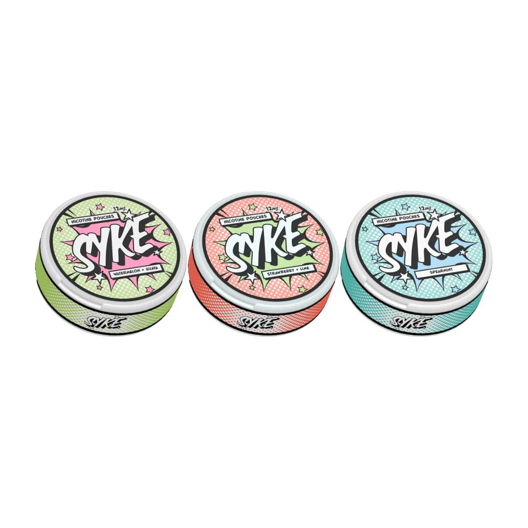 SYKE 12mg Nicotine Pouches - 20 Pouches