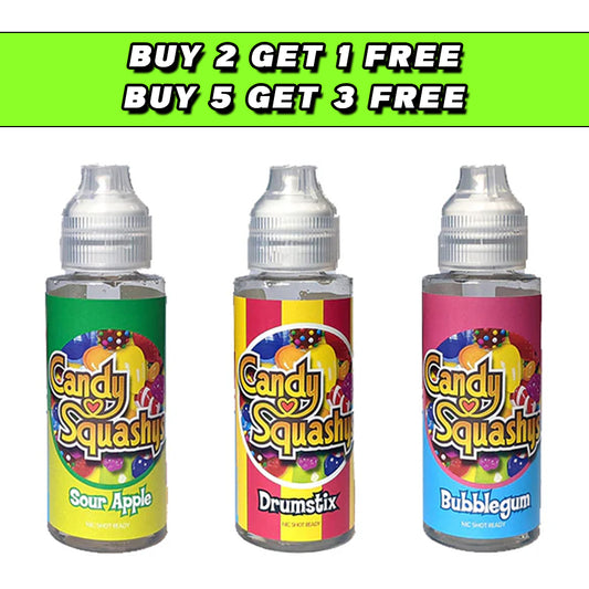 Signature Vapours Candy Squash 100ml E-liquid 0mg (50VG/50PG)