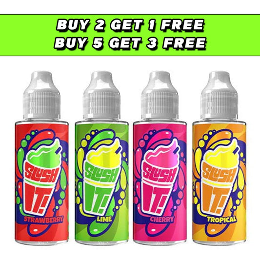 Slush It! 100ml Shortfill 0mg (70VG/30PG) E Liquid