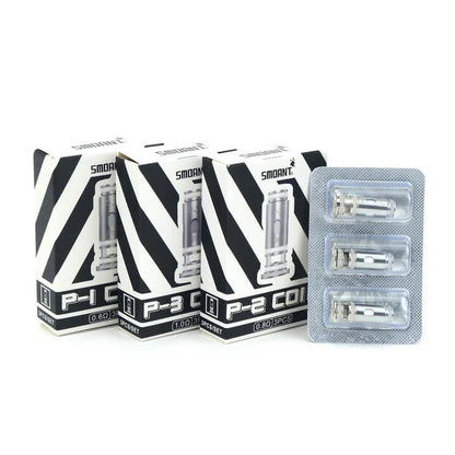 Smoant P Series Replacement Coils 3 Per Pack (0.6Ohm, 0.8Ohm, 1.0Ohm)