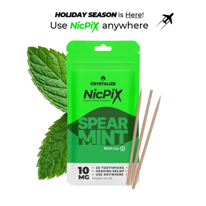 Crystalize Nicotine Toothpicks | NicPix 10mg Pack