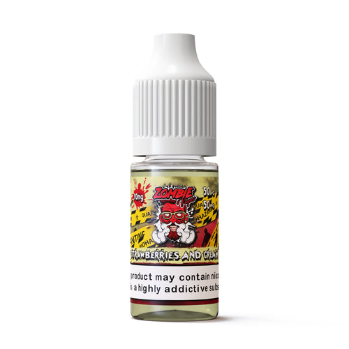 Strawberries and Cream 10ml 10mg Nic Salt E Liquid