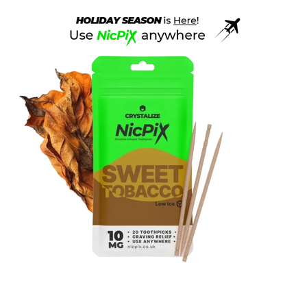 Crystalize Nicotine Toothpicks | NicPix 10mg Pack