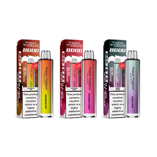 Tick Tock Magic 8000 Pod Kit – 20mg Prefilled 8000 Puffs
