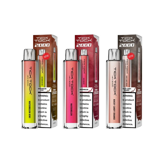 Tick Tock Mini 20mg Prefilled Pod Kit - 2000 Puffs