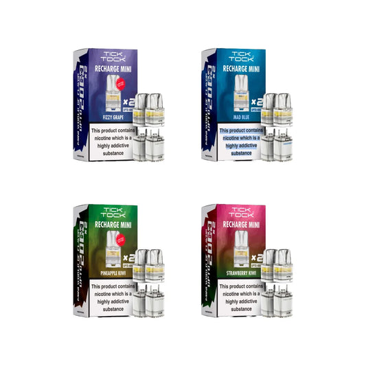 Tick Tock Recharge MINI 2K 20mg Prefilled Pods 4000 Puffs