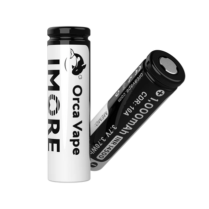 Orca Vape 14500 1000mAh Battery Twin Pack compatible with San Dynasty Pod Kit 4