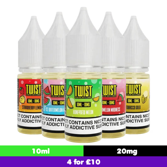 Twist 20mg Nic Salt 10ml (50VG/50PG)