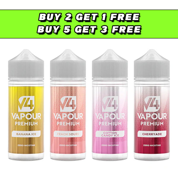 V4 Premium 100ml Shortfill 0mg (70VG/30PG)