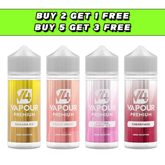 V4 Premium 100ml Shortfill 0mg (70VG/30PG)