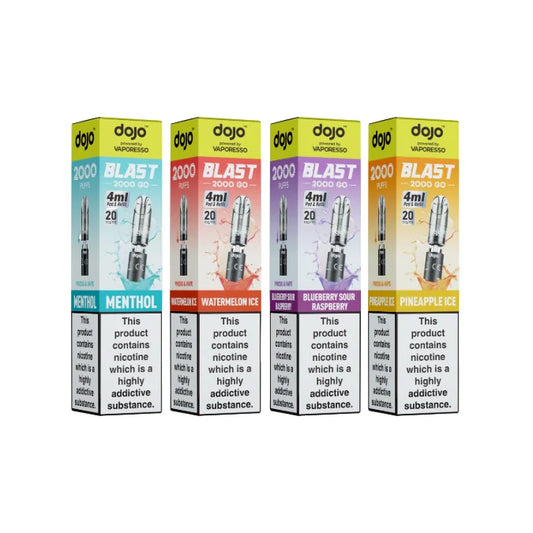 Vaporesso Dojo Blast 2000 Go 20mg Prefilled Pod