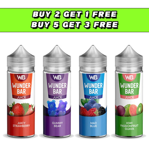 Wunderbar Juice 100ml Shortfill 0mg (50VG/50PG)